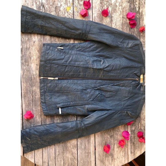 Women’s Small Wilson Leather Moto Style Jacket. Genuine Leather. - Picture 8 of 8